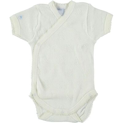 BABIDU Baby Body - Kruisstijl korte mouw katoen beren - 1 maand BABIDU Baby Body - Kruisstijl korte mouw katoen beren - 1 maand