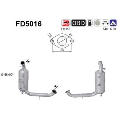 Filtru de Particule Volvo C30 V50 - Motor Diesel Aprobate ECE/EG Filtru de Particule Volvo C30 V50 - Motor Diesel Aprobate ECE/EG