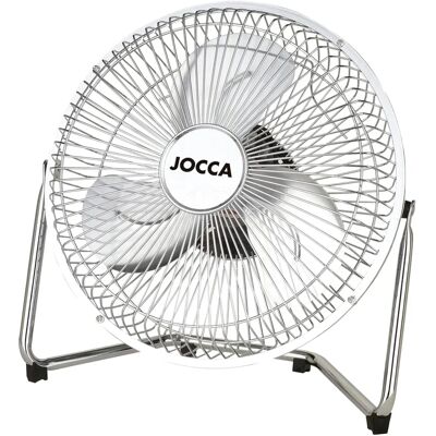 Ventilatore in Metallo Jocca 21cm - Inclinabile - 2 Velocità - Ventilatore Industriale Ventilatore in Metallo Jocca 21cm - Inclinabile - 2 Velocità - Ventilatore Industriale