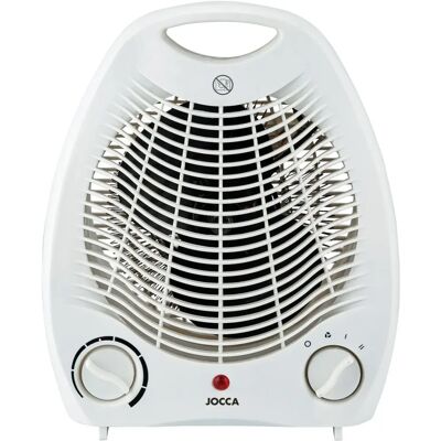 Riscaldatore Elettrico Jocca 2000W - Riscaldamento e Ventola - 2 Velocità - Portatile Riscaldatore Elettrico Jocca 2000W - Riscaldamento e Ventola - 2 Velocità - Portatile