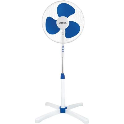 Ventilateur sur pied Jocca 1463 Bleu/Blanc - 3 Vitesses Ventilateur sur pied Jocca 1463 Bleu/Blanc - 3 Vitesses