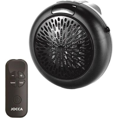 Calefactor Cerámico Mini Jocca - 600W con Mando a Distancia Calefactor Cerámico Mini Jocca - 600W con Mando a Distancia