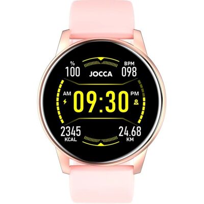 Reloj Jocca 2049 Rosa - Pantalla Táctil, Frecuencia Cardíaca, IP67 Reloj Jocca 2049 Rosa - Pantalla Táctil, Frecuencia Cardíaca, IP67