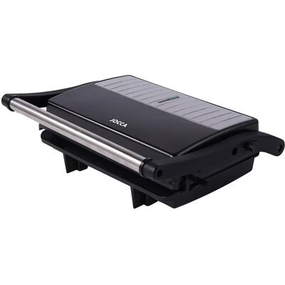 Jocca Elektrische Grill - 2 Sneden - Non-Stick - 180° Open - 1000W Jocca Elektrische Grill - 2 Sneden - Non-Stick - 180° Open - 1000W