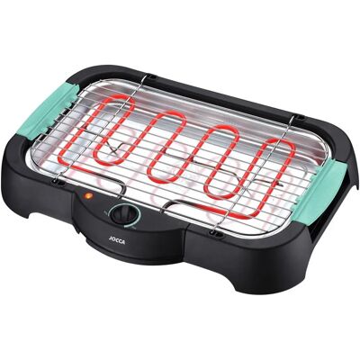JOCCA - 2189 - Czarny - 2000W - Elektryczny grill stołowy JOCCA - 2189 - Czarny - 2000W - Elektryczny grill stołowy