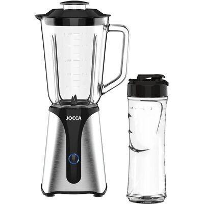 Jocca Mixer 1L Glasbehälter & 600ml Reiseflasche - Mixer Jocca Mixer 1L Glasbehälter & 600ml Reiseflasche - Mixer