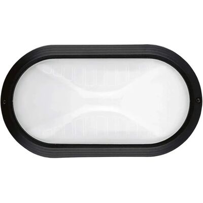 CRISTHER Lámpara de Pared - IP65 Grande E27 42W Negro CRISTHER Lámpara de Pared - IP65 Grande E27 42W Negro