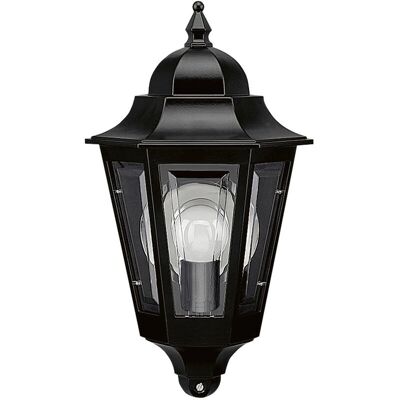 Dopo Lámpara de pared clásica elite 6 IP43 E14 42W Negro Dopo Lámpara de pared clásica elite 6 IP43 E14 42W Negro