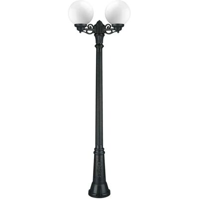 Novolux Indura Straßenlaterne - 2 Arme, IP65, E27, 70W, 400mm, Schwarz Novolux Indura Straßenlaterne - 2 Arme, IP65, E27, 70W, 400mm, Schwarz