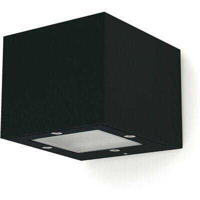Dopo Modelo 157A-L0105B-02 Lámpara de pared negra para exteriores Dopo Modelo 157A-L0105B-02 Lámpara de pared negra para exteriores