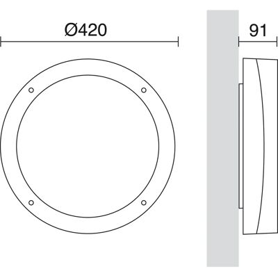 Novolux - TABU GX24-q5 57W Blanco - Lámpara de pared Novolux - TABU GX24-q5 57W Blanco - Lámpara de pared