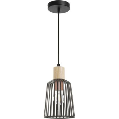 Exo Lighting Baguet Hängeleuchte E27 42W Schwarz - Deckenlampe Exo Lighting Baguet Hängeleuchte E27 42W Schwarz - Deckenlampe
