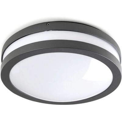Lámpara de Pared DOPO Novolux IP54 E27 23W Antracita Lámpara de Pared DOPO Novolux IP54 E27 23W Antracita