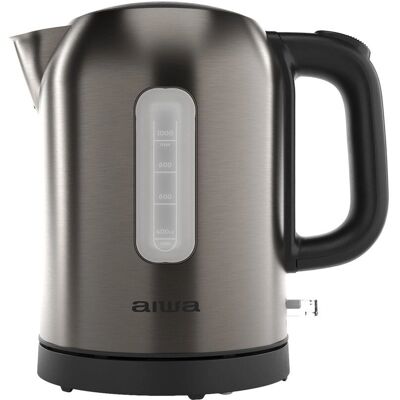 Aiwa KOTAN Wasserkocher - Edelstahl - 1L - Schwarz Aiwa KOTAN Wasserkocher - Edelstahl - 1L - Schwarz
