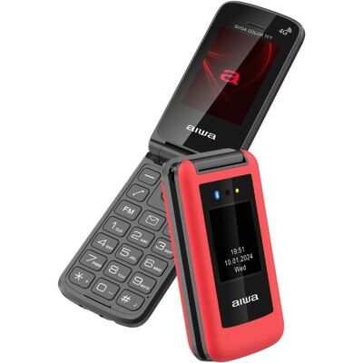 Aiwa FP-30-2G Piros - Mobiltelefon Aiwa FP-30-2G Piros - Mobiltelefon