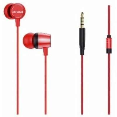 Aiwa ESTM-20RD Rote In-Ear-Kopfhörer - Mikrofon - 3,5mm Klinke Aiwa ESTM-20RD Rote In-Ear-Kopfhörer - Mikrofon - 3,5mm Klinke