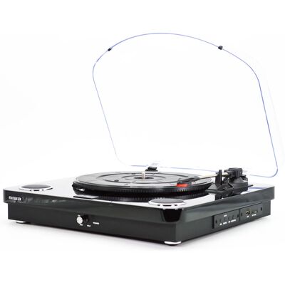 Aiwa GBTUR-120BK Model Zwart Platenspeler Aiwa GBTUR-120BK Model Zwart Platenspeler