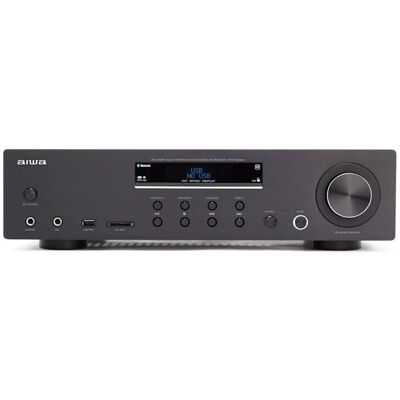 Aiwa AMU-120BTBK Audioverstärker - 120W RMS, Bluetooth, USB, Schwarz Aiwa AMU-120BTBK Audioverstärker - 120W RMS, Bluetooth, USB, Schwarz