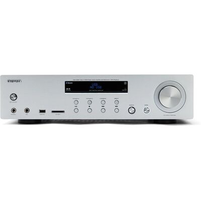 Aiwa AMU-120BTSL Silber 2.0 Kanäle Heim-Audioverstärker Aiwa AMU-120BTSL Silber 2.0 Kanäle Heim-Audioverstärker