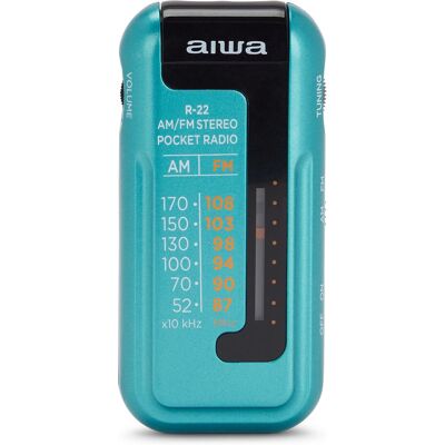Aiwa R-22TQ Portable Analog Radio - Radio Aiwa R-22TQ Portable Analog Radio - Radio