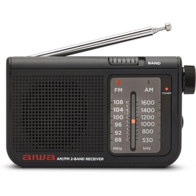 Aiwa RS-55BK - Analog Radio - Black Aiwa RS-55BK - Analog Radio - Black