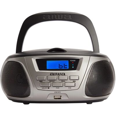 Aiwa BBTU-300BKMKII Portable Stereo System - AM FM MW MP3 Aiwa BBTU-300BKMKII Portable Stereo System - AM FM MW MP3