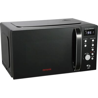 Aiwa AMW-202DG/BK Digitaler Mikrowellenherd mit Grill 20L 700W Schwarz Aiwa AMW-202DG/BK Digitaler Mikrowellenherd mit Grill 20L 700W Schwarz