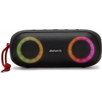 Aiwa BST-650BK Tragbarer Bluetooth-Lautsprecher - 20 W, Schwarz Aiwa BST-650BK Tragbarer Bluetooth-Lautsprecher - 20 W, Schwarz