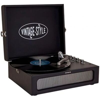 AIWA VPX-1971BK Plattenspieler - Bluetooth, USB, 33/45 RPM AIWA VPX-1971BK Plattenspieler - Bluetooth, USB, 33/45 RPM