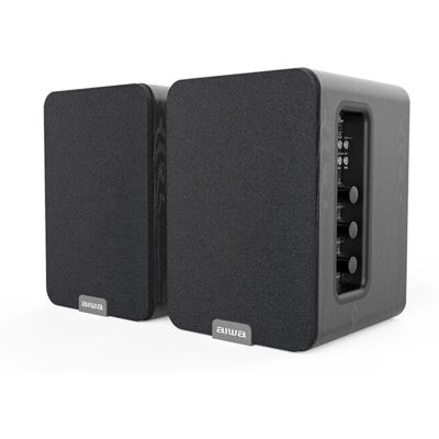 Aiwa ASP-A200 Caixas de Som Sem Fio - 2 Vias - Preto Aiwa ASP-A200 Caixas de Som Sem Fio - 2 Vias - Preto