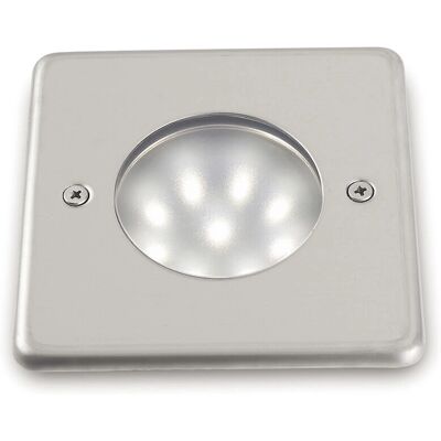 NOVOLUX Einbau quadratisch Wand/Boden IP68 LED SMD 1,5W 180lm 3500K Edelstahl NOVOLUX Einbau quadratisch Wand/Boden IP68 LED SMD 1,5W 180lm 3500K Edelstahl