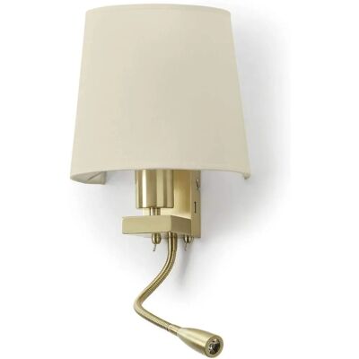 EXO LIGHTING Novolux Firenze Lámpara de Pared - E27 Max 60W + LED 3W USB EXO LIGHTING Novolux Firenze Lámpara de Pared - E27 Max 60W + LED 3W USB