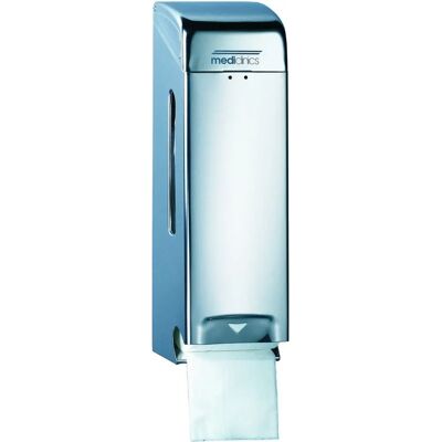 Dispensador de papel higiénico Mediclinics PR0781C 3 rollos acero inoxidable Dispensador de papel higiénico Mediclinics PR0781C 3 rollos acero inoxidable