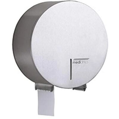 Mediclinics Modelo PR0787CS Dispensador de Papel Higiénico Circular Acero Satinado - Baños Mediclinics Modelo PR0787CS Dispensador de Papel Higiénico Circular Acero Satinado - Baños