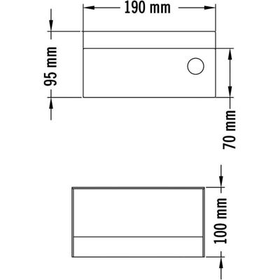 Mediclinics PP0104CS Cenicero Mural de Acero Inox Satinado - Cenicero Mediclinics PP0104CS Cenicero Mural de Acero Inox Satinado - Cenicero