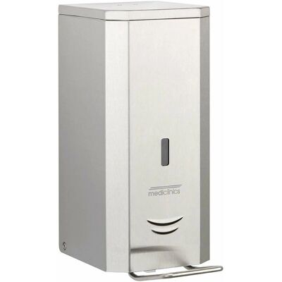Mediclinics - Dispensador de Jabón Espuma de Acero Inoxidable - Montaje en Pared Mediclinics - Dispensador de Jabón Espuma de Acero Inoxidable - Montaje en Pared