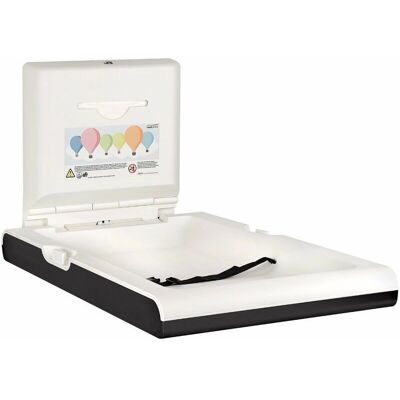 Mediclinics - CP0016VCSB Mesa de Cambiar Bebé Pared - Acero Inox Negro Mediclinics - CP0016VCSB Mesa de Cambiar Bebé Pared - Acero Inox Negro