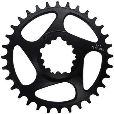 Plateau de vélo First - Rond avec décalage de 3 mm - Publicité Plateau de vélo First - Rond avec décalage de 3 mm - Publicité