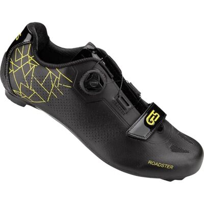 GES Roadster2 Fahrradschuhe - Gelb/Schwarz - Rennrad GES Roadster2 Fahrradschuhe - Gelb/Schwarz - Rennrad