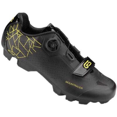 Chaussures de cyclisme Mountracer-2 Ges - Jaune - Chaussures de cyclisme - Publicité Chaussures de cyclisme Mountracer-2 Ges - Jaune - Chaussures de cyclisme - Publicité