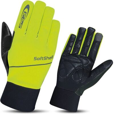 GES Lange Fahrradhandschuhe - Isoliert Winddicht Softshell GES Lange Fahrradhandschuhe - Isoliert Winddicht Softshell