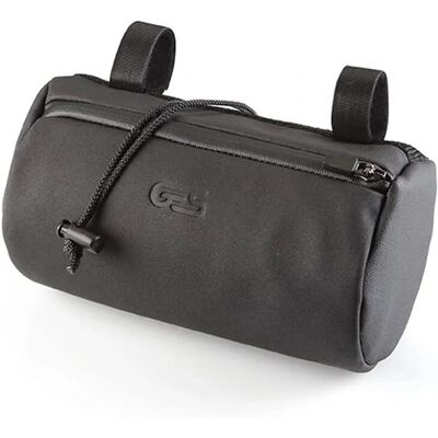 Ges Lenkertasche - Schwarz - Leichtes, Wasserabweisendes Leder Ges Lenkertasche - Schwarz - Leichtes, Wasserabweisendes Leder