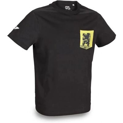 Ges Flandres Schwarzes Herren Fahrrad T-Shirt Ges Flandres Schwarzes Herren Fahrrad T-Shirt