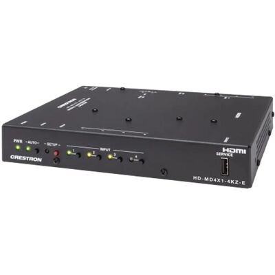 Crestron HD-MD4X1-4KZ-E - Commutateur HDMI - Publicité Crestron HD-MD4X1-4KZ-E - Commutateur HDMI - Publicité
