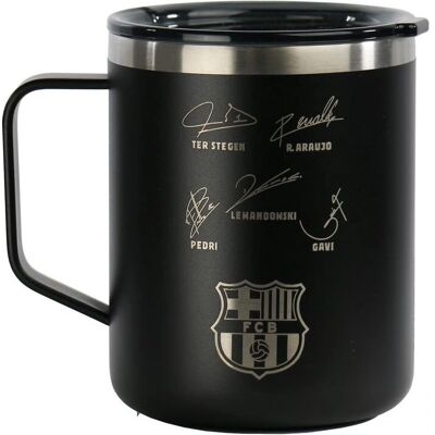 FC Barcelona Coupe thermique acier inoxydable bleu marine - Coupe thermique - Publicité FC Barcelona Coupe thermique acier inoxydable bleu marine - Coupe thermique - Publicité