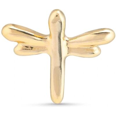 Uno de 50 Fly High Stud de Metal Dorado - Piercing Uno de 50 Fly High Stud de Metal Dorado - Piercing