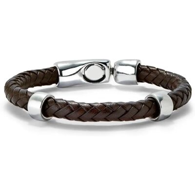 Uno de 50 Pulsera de Plata Esterlina Plateada Ser Natural Negra - Pulseras Uno de 50 Pulsera de Plata Esterlina Plateada Ser Natural Negra - Pulseras
