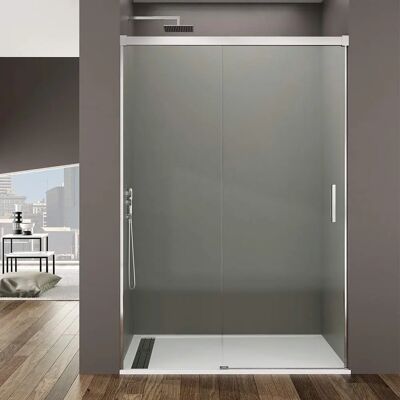 GME Cabine de douche BASIC fixe + coulissante - Paroi de douche - Publicité GME Cabine de douche BASIC fixe + coulissante - Paroi de douche - Publicité