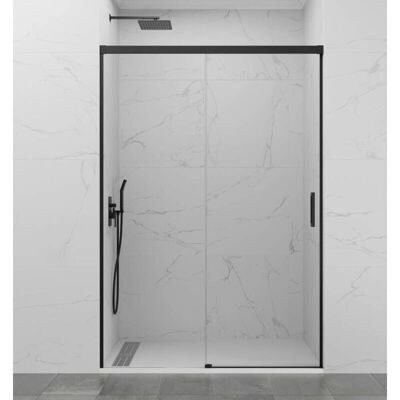 GME Basic Nero 175-180cm Parete doccia - Parete doccia GME Basic Nero 175-180cm Parete doccia - Parete doccia