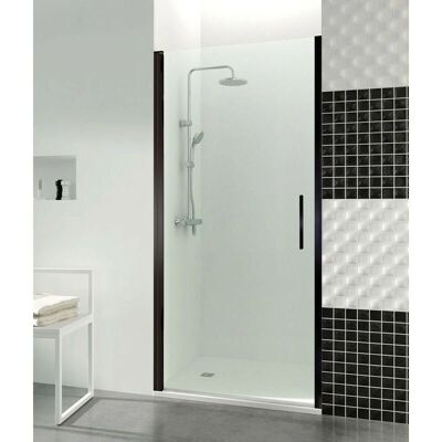 GME - Open Black - 6 mm vidrio templado - 195 cm - Mampara de ducha GME - Open Black - 6 mm vidrio templado - 195 cm - Mampara de ducha
